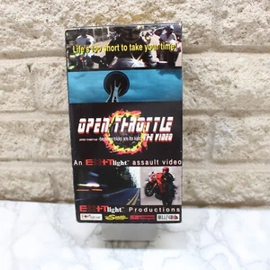 Open Throttle The Video VHS Exit Light Productions - Imagen 1 de 3