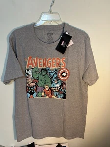 Avengers Tshirt Marvel CLASSIC MARVEL COMICS T-SHIRT NWT ADULT - Picture 1 of 3