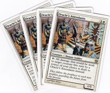 MTG: 8th Edition: Oracle's Attendants X 4