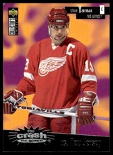 1996-97 Collector's Choice You Crash the Game Gold Steve Yzerman Detroit Red