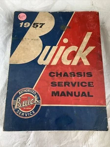 1957 BUICK CHASSIS SERVICE MANUAL ORIGINAL ~ Nice Clean Copy  - Picture 1 of 7