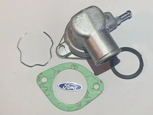 Ford Sierra Transit Thermostat Housing Plus Gasket Kit Pinto OHC New 1.6 2.0 - Picture 1 of 6