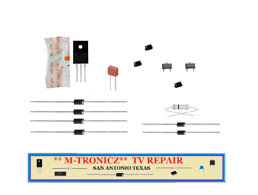 MAGNAVOX  40MV336X/F7     POWER SUPPLY  BA5D24G0201   REPAIR KIT   - Image 1 of 1