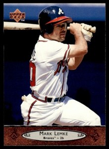 1996 Upper Deck #7 Mark Lemke Atlanta Braves
