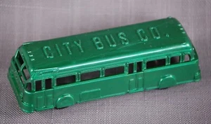 RENWAL Green Plastic CITY BUS CO. No. 124, Very Fine, 1950s - Picture 1 of 5