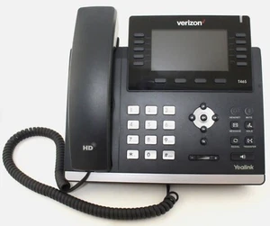 REF "A" STOCK - Téléphone Yealink Verizon One Talk T46S IP VOIP POE par défaut - Photo 1/1