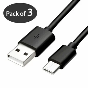 3 cables USB tipo C cable de carga rápida para Samsung Galaxy S10 S9 S8+ Note 8 9 A8 - Imagen 1 de 8
