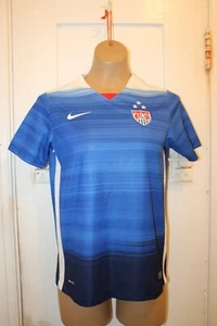 NIKE USWNT Maglia Calcio Nazionale USA Giovanile Grande 2015 Mondiali FIRMATA - Foto 1 di 11