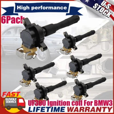 Bobina de encendido para BMW 323i 325Ci 328i 330i E46 E39 E36 325 1995-2005 UF300 UF354 Foto 1 de 4