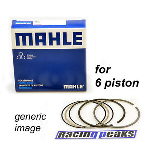 Mahle piston rings x6 for BMW N57B30 330d 335d 430d 530d 535d 730d X5 X6 30d 40d