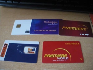 Smartcard Mediavision Kabel D-Box ,Premiere,TIVIDI,NAGRA zum Aussuchen, SAT Card - Bild 1 von 1