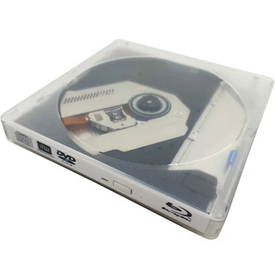 External USB 3.0 Type C BD Movie Reader Player Drive Laptop DVD CD Disc Writer - Image 1 of 4