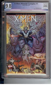 X-MEN: MESSIAH COMPLEX #1 PGX 9.8 (12/07) Marvel Top Cow Edition weiße Seiten - Bild 1 von 2