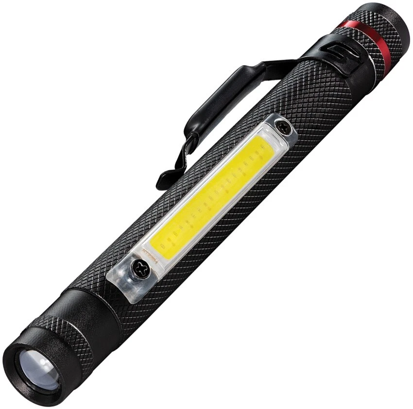 Coast G23 120 Lumen Alkaline Dual Power Magnetic LED Penlight with C.O.B. Are...