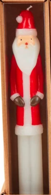 Mudpie - Santa Taper Candle - 49800255S - Image 1 of 4