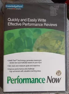 NEW Performance Now 4.0 2002 Windows Software Effective Reviews KnowledgePoint - Picture 1 of 2