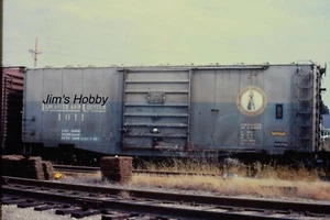 Photo Slide:  Lancaster & Chester Boxcar #1011 - St Louis, Missouri October 1969 - Picture 1 of 1