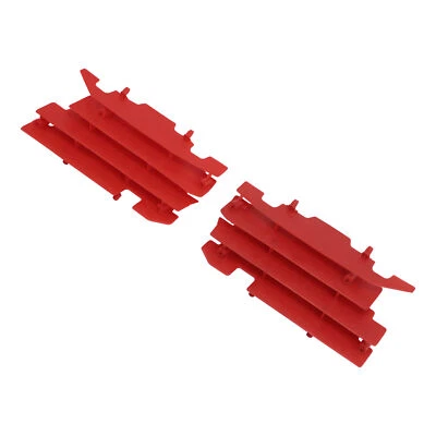 Protectores de rueda de persiana de rejilla de radiador 2 piezas aptos para Honda CR125R CR250R 2000-2004 Foto 1 de 4