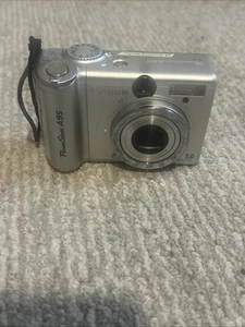 Canon PowerShot A95 Digital Camera 12x Optical Zoom Silver Tested Working VG++ - Picture 1 of 12