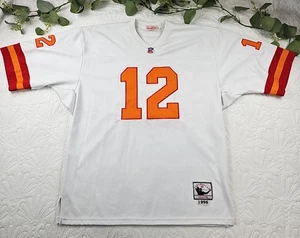 Mitchell & Ness NFL Football Tampa Bay Trent Dilfer #12 White Jersey Size 54 - Picture 1 of 12