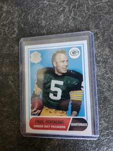 2015 Topps 60 Credential Retro Paul Hornung Card# T60-PH - Picture 1 of 2