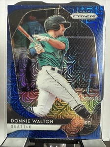 2020 Panini Prizm - Tier III Donnie Walton #201 Blue Mojo Prizm /175 (RC) - Picture 1 of 2
