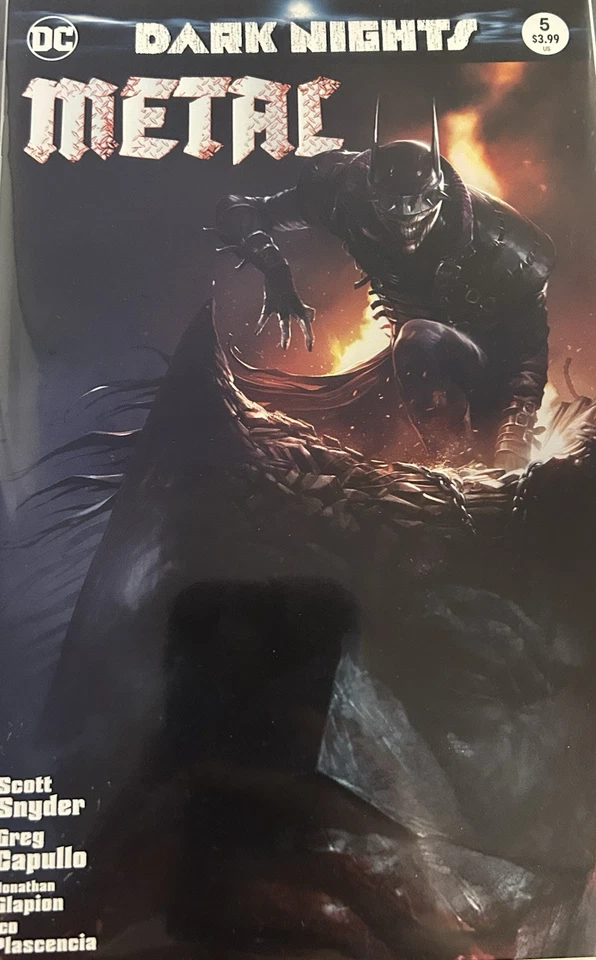 DC Comics - Dark Nights Metal #5 - Variante Francesco Mattina Foto 1 de 1