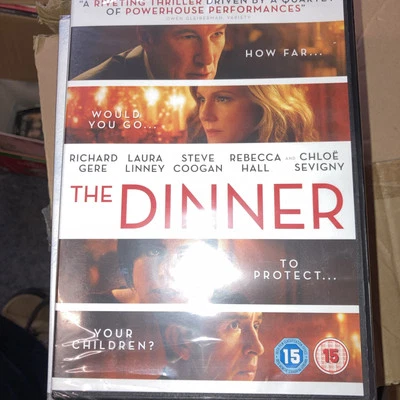 The Dinner (DVD) new sealed free post genuine region 2 richard gere  - Image 1 of 2