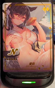 Atago Azur Lane N-04 Genki Parade Goddess Story Card Waifu Anime Trading - Picture 1 of 1