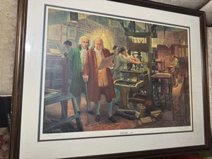Morton Kunstler (1931 - 2025) "We The People 1787" LE Print - handsigniert/gerahmt - Bild 1 von 16