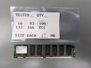 64MB PC100 SDRAM DIMM RAM Memory Stick, Centon 121796 - Picture 1 of 3