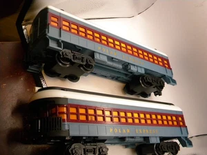 Lionel The Polar Express listo para jugar 2 trenes de repuesto vagones de pasajeros - Imagen 1 de 8