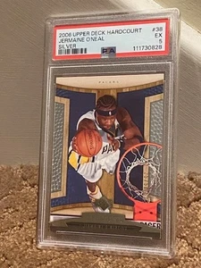 2006 Upper Deck Jermaine O'Neal PSA 5 Hardcourt Silver Card /50 POP 1 NO higher - Picture 1 of 2
