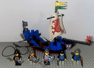Lego 6057 Castle Black Knights Sea Serpent Set Vintage Minifigures - Picture 1 of 3