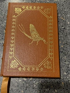 Easton Press Golden Days Fly Fishing Breton Trout Romilly Fedden Exc - Imagen 1 de 5