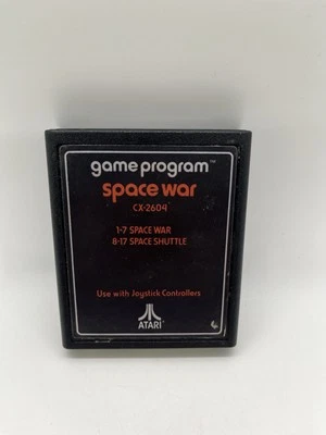 Space War CX-2604 (Atari 2600, 1978) Text Label Varient. Cart Only - Image 1 of 4