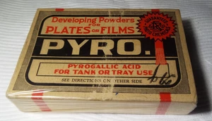 VERY RARE ANTIQUE 1920'S-30'S PYRO. DEVELOPING POWDERS FOR PLATES OR FILM READ!! - Picture 1 of 13