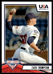 2019 Panini USA Stars & Stripes Zack Thompson USA #90 - Picture 1 of 2