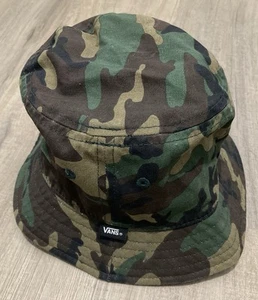 Kids Vans Bucket Hat Camo, 19-20 inch circumference - Picture 1 of 4