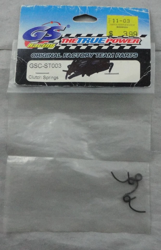 Muelles de embrague para buggy GS Racing Storm escala 1/8 (3 piezas) GSC-ST003 Foto 1 de 1