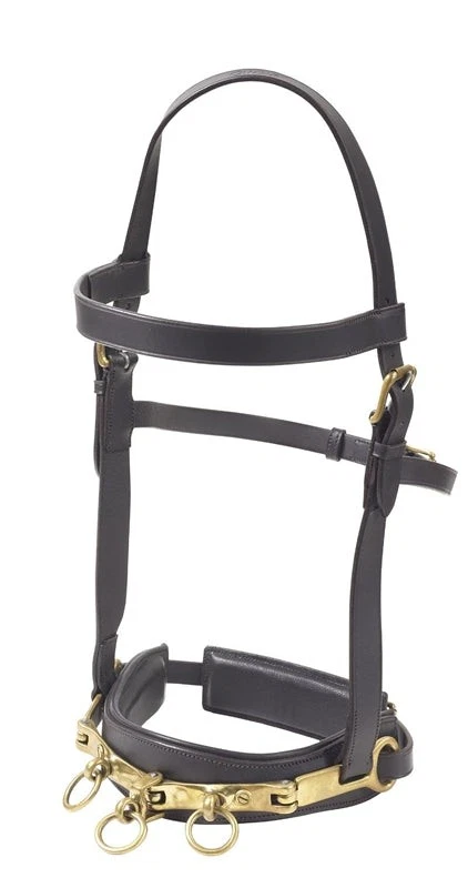 Camelot® Leather Lunging Cavesson (Brown, Horse) - Image 1 of 1