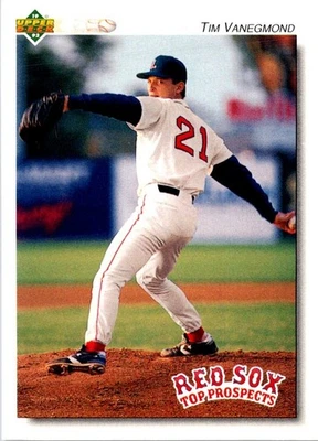 1992 Upper Deck Minors Tim Vanegmond #121 Lynchburg Red Sox Baseball Card - Image 1 of 2