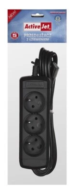 5901452157968 Activejet 3GNU-1,5M-C power strip with cord Activejet - Image 1 of 4
