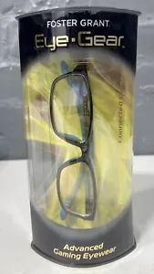 Anteojos de protección contra luz azul para juegos avanzados Foster Grant con estuche - SR0417 ¡NUEVO EN PAQUETE! - Imagen 1 de 7