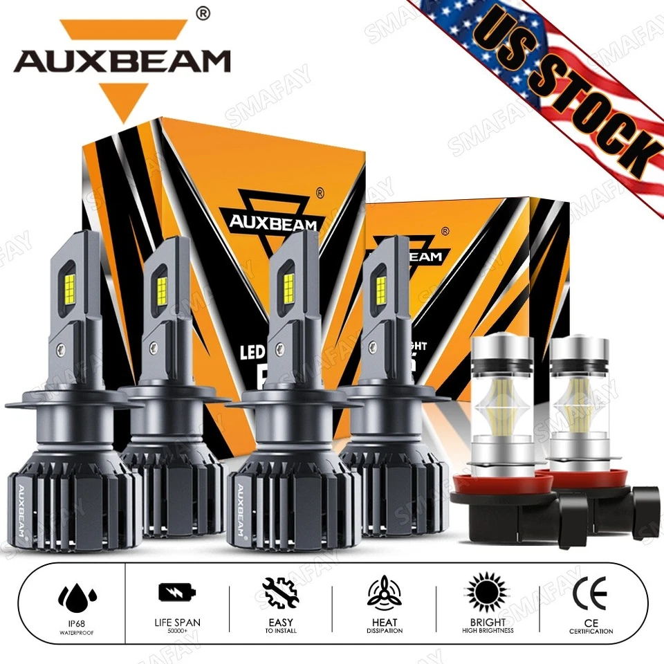 Faro antiniebla alto/bajo 6000 k AUXBEAM Canbus para BMW 320i xDrive 2013-2018 Foto 1 de 4