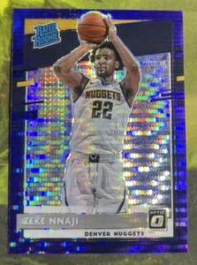 Zeke Nnaji - 2020-21 Panini Prizm Rated Rookie Purple Pulsar - Nuggets - Picture 1 of 2