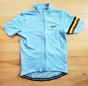 Rapha men's Country cycling jersey The Belgian L large short sleeve full zip