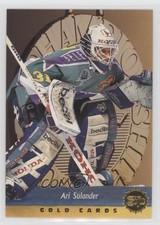 1995-96 Leaf Sisu SM-liiga Gold Cards Ari Sulander #3