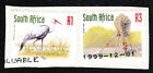 HISTORIC PAIR 1999 " BIRDS & ANIMALS  " SOUTH AFRICA