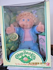 Cabbage Patch Kids Doll Play Along  original boxed Lucy Skylar w/birth cert.